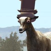 Goat With A Hat